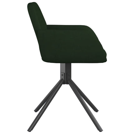 Eetkamerstoelen Draaibaar Fluweel