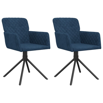 Eetkamerstoelen Draaibaar Fluweel