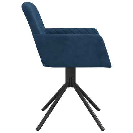 Eetkamerstoelen Draaibaar Fluweel