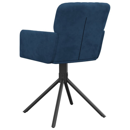 Eetkamerstoelen Draaibaar Fluweel