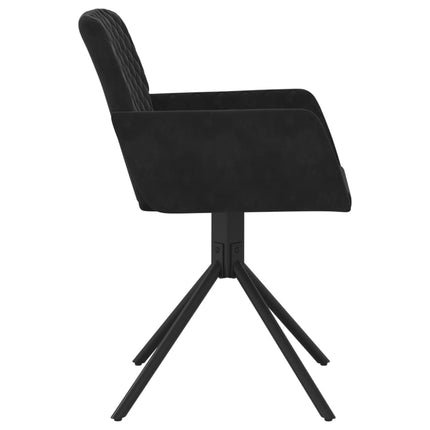 Eetkamerstoelen Draaibaar Fluweel