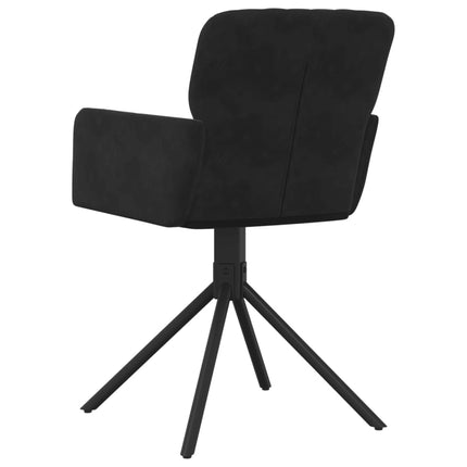 Eetkamerstoelen Draaibaar Fluweel