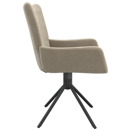 Eetkamerstoelen Draaibaar Fluweel