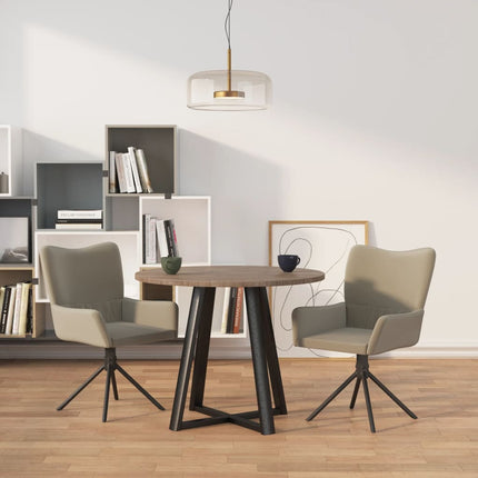 Eetkamerstoelen Draaibaar Fluweel