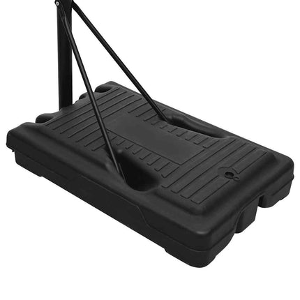 Basketbalstandaard 235-305 Cm Polycarbonaat Transparant Bruin
