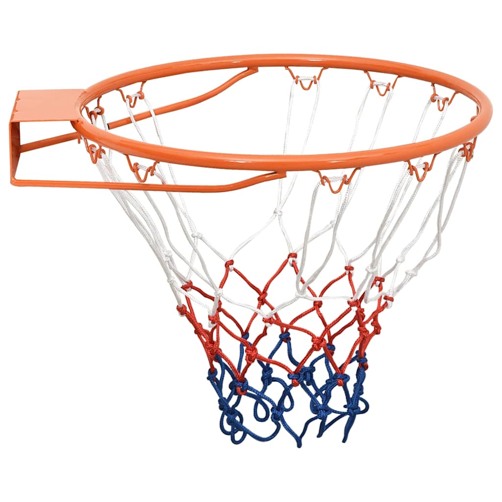 Basketbalring 39 cm staal oranje