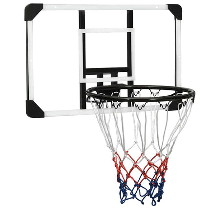 Basketbalbord 90X60X2,5 Cm Polycarbonaat Transparant