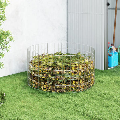 Compostbak Ø50X100 Cm Gegalvaniseerd Staal