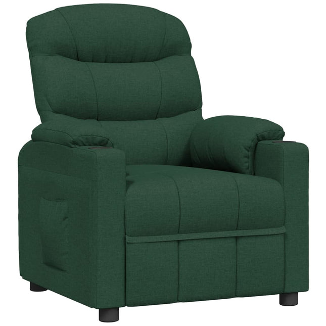 Fauteuil Verstelbaar Stof Donkergroen
