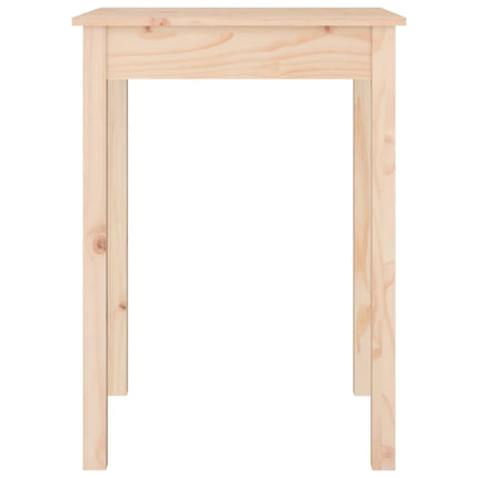 Eettafel 55X55X75 Cm Massief Grenenhout