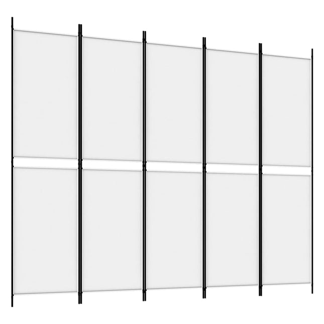 Kamerscherm Met 5 Panelen Stof