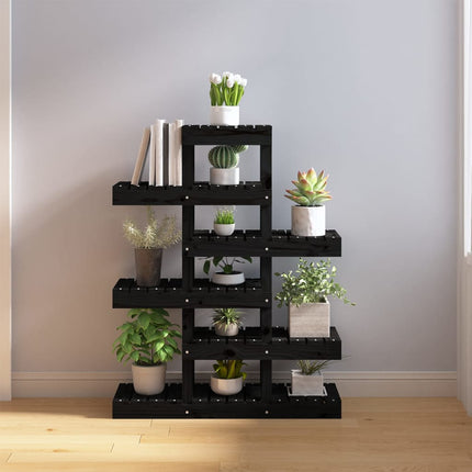 Plantenstandaard 104,5X25X109,5 Cm Massief Grenenhout