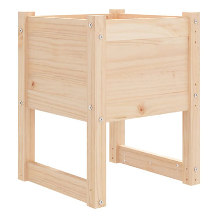 Plantenbak 40X40X52,5 Cm Massief Grenenhout Naturel