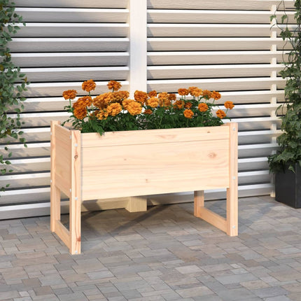 Plantenbak 40X40X52,5 Cm Massief Grenenhout Naturel