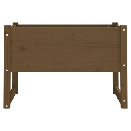 Plantenbak Massief Grenenhout Honingbruin