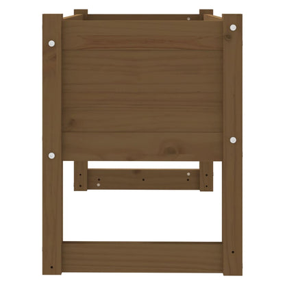 Plantenbak Massief Grenenhout Honingbruin
