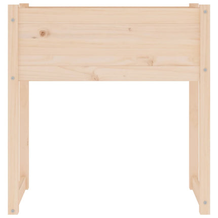 Plantenbak 78X40X81 Cm Massief Grenenhout
