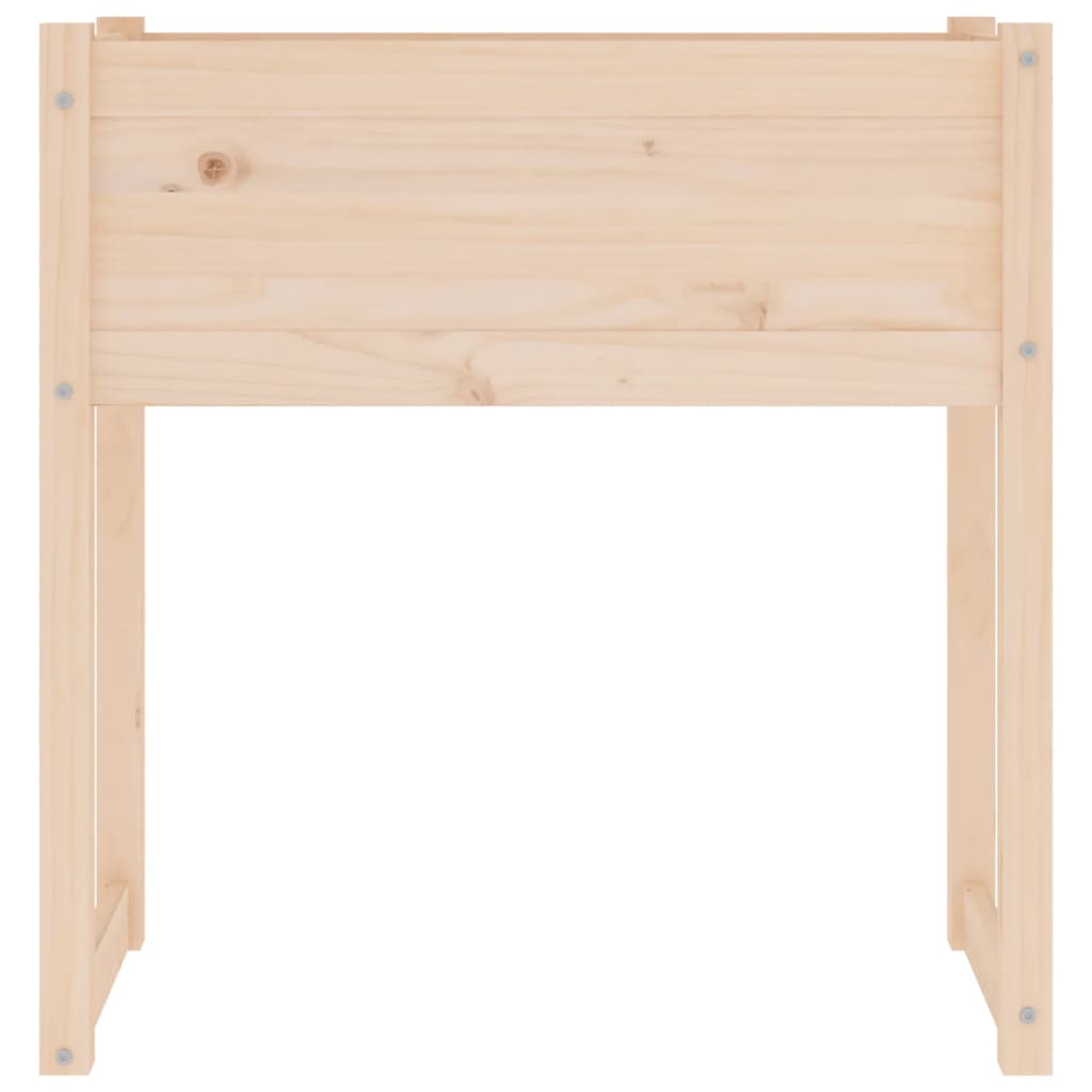 Plantenbak 78X40X81 Cm Massief Grenenhout