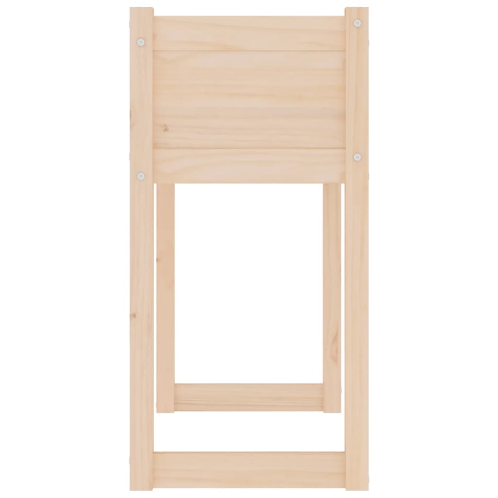 Plantenbak 78X40X81 Cm Massief Grenenhout