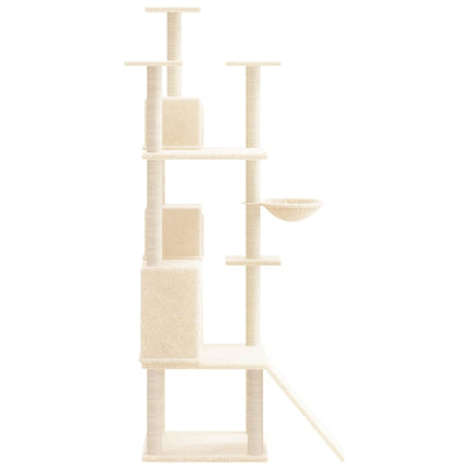 Kattenmeubel Met Sisal Krabpalen 175 Cm Kleurig