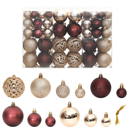 100-Delige Kerstballenset