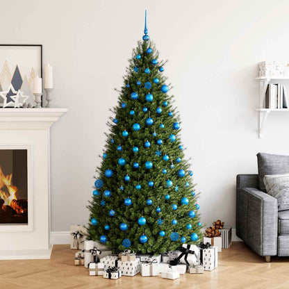 111-delige Kerstballenset polystyreen blauw