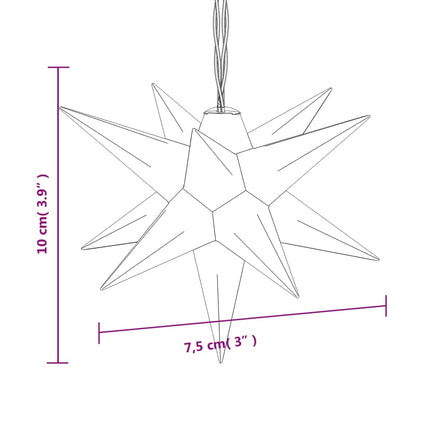 Kerstlamp 10 Led's 10 Cm