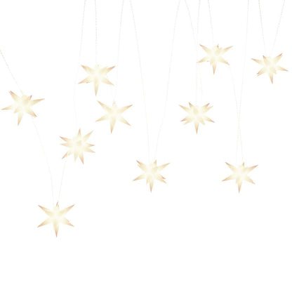 Kerstlamp 10 LED's 10 cm wit