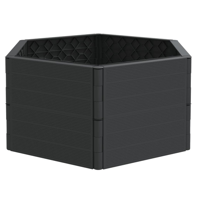 Plantenbak Pp Antracietkleurig