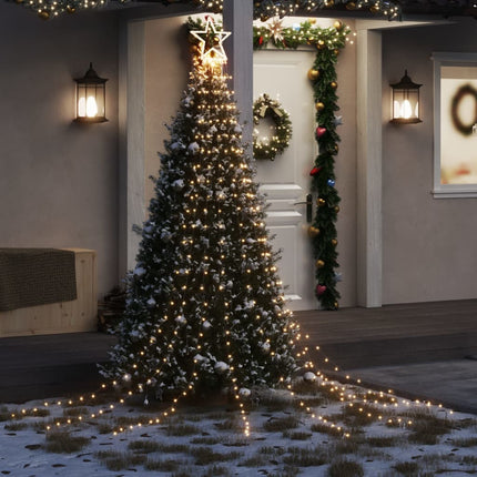 Kerstboomverlichting 320 Kleurrijke Led's 375 Cm