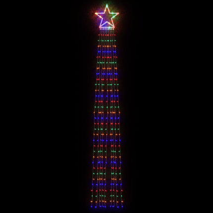 Kerstboomverlichting 320 Kleurrijke Led's 375 Cm