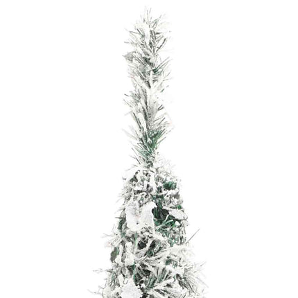 Kunstkerstboom Pop-Up Met Sneeuw 100 Led's