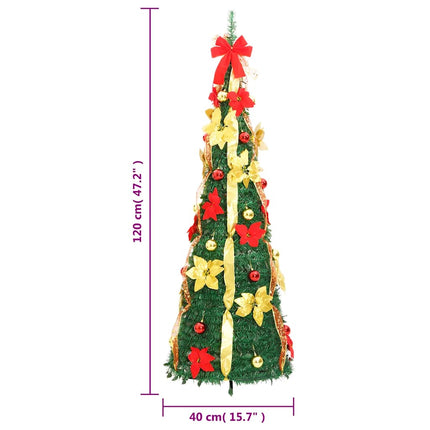 Kunstkerstboom Pop-Up 50 Led's Groen
