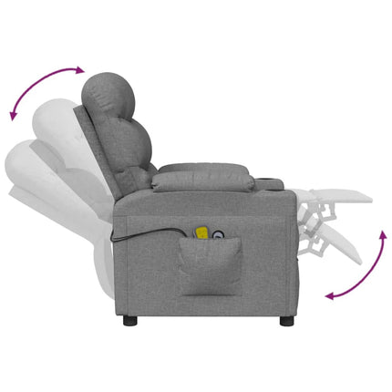 Massagestoel Elektrisch Stof