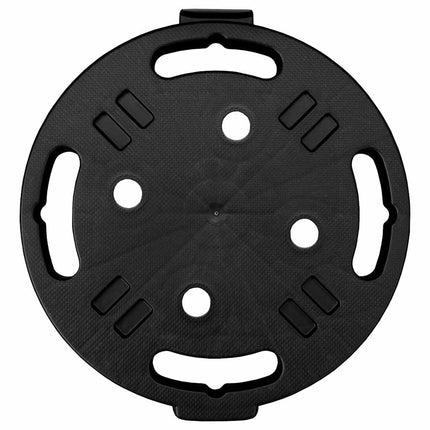 Plantentrolleys Met Wielen 170 Kg Diameter 30 Cm Zwart