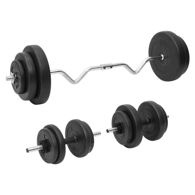 Halterset Met Gewichten Curl