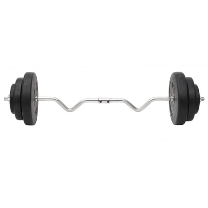 Halterset Met Gewichten Curl