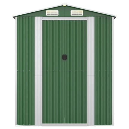 Tuinschuur Gegalvaniseerd Staal Groen