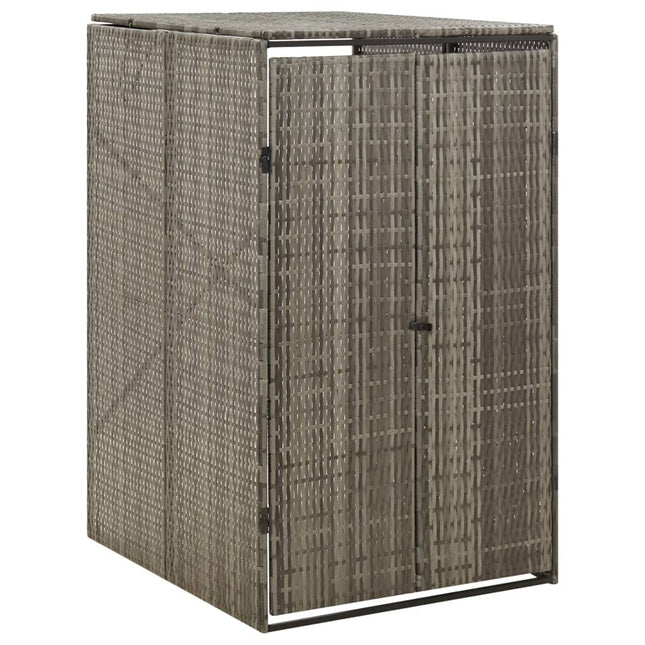 Containerberging Viervoudig 274X80X117 Cm Poly Rattan