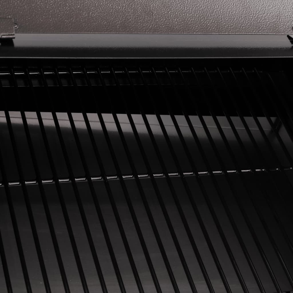 Pelletbarbecue Met Bodemplaat 94 Cm Ijzer Zwart