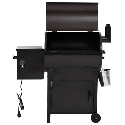 Pelletbarbecue 104 Cm Ijzer Zwart