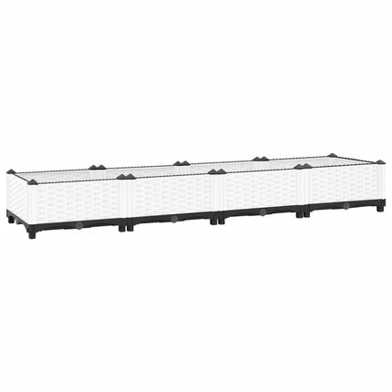 Plantenbak Verhoogd Polypropeen Wit