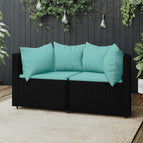 1 / Zwart en blauw