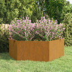 1 / 138 x 120 x 45 cm / Cortenstaal/Bruin