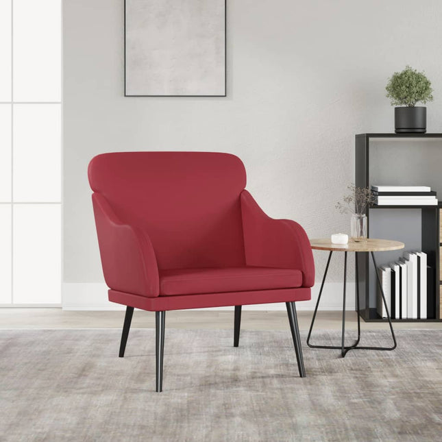 Fauteuil 63X76X80 Cm Kunstleer