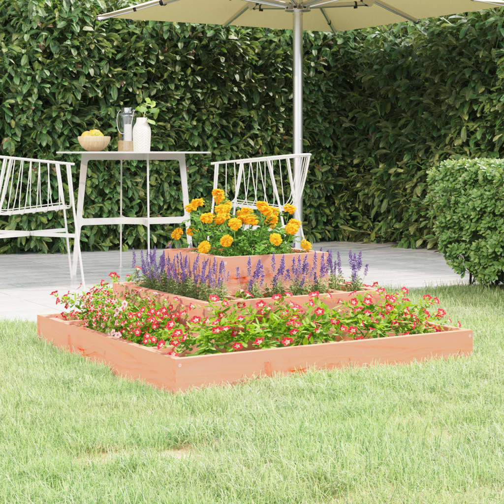 Plantenbak Massief Grenenhout Wit