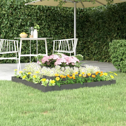 Plantenbak Massief Grenenhout Wit