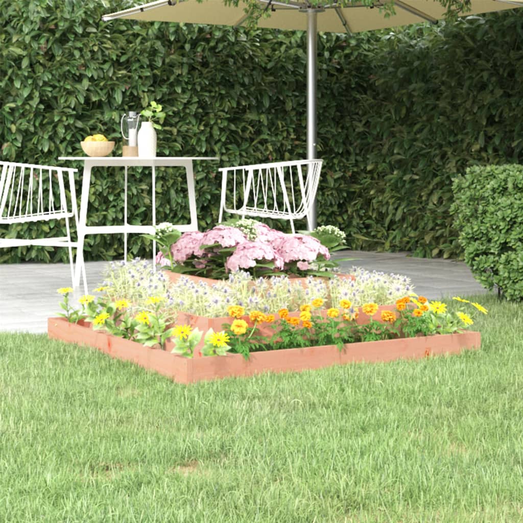 Plantenbak Massief Grenenhout Wit
