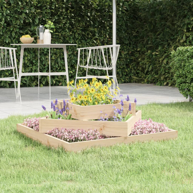 Plantenbak Massief Grenenhout