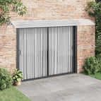 400 x 100 cm / Grijs en wit